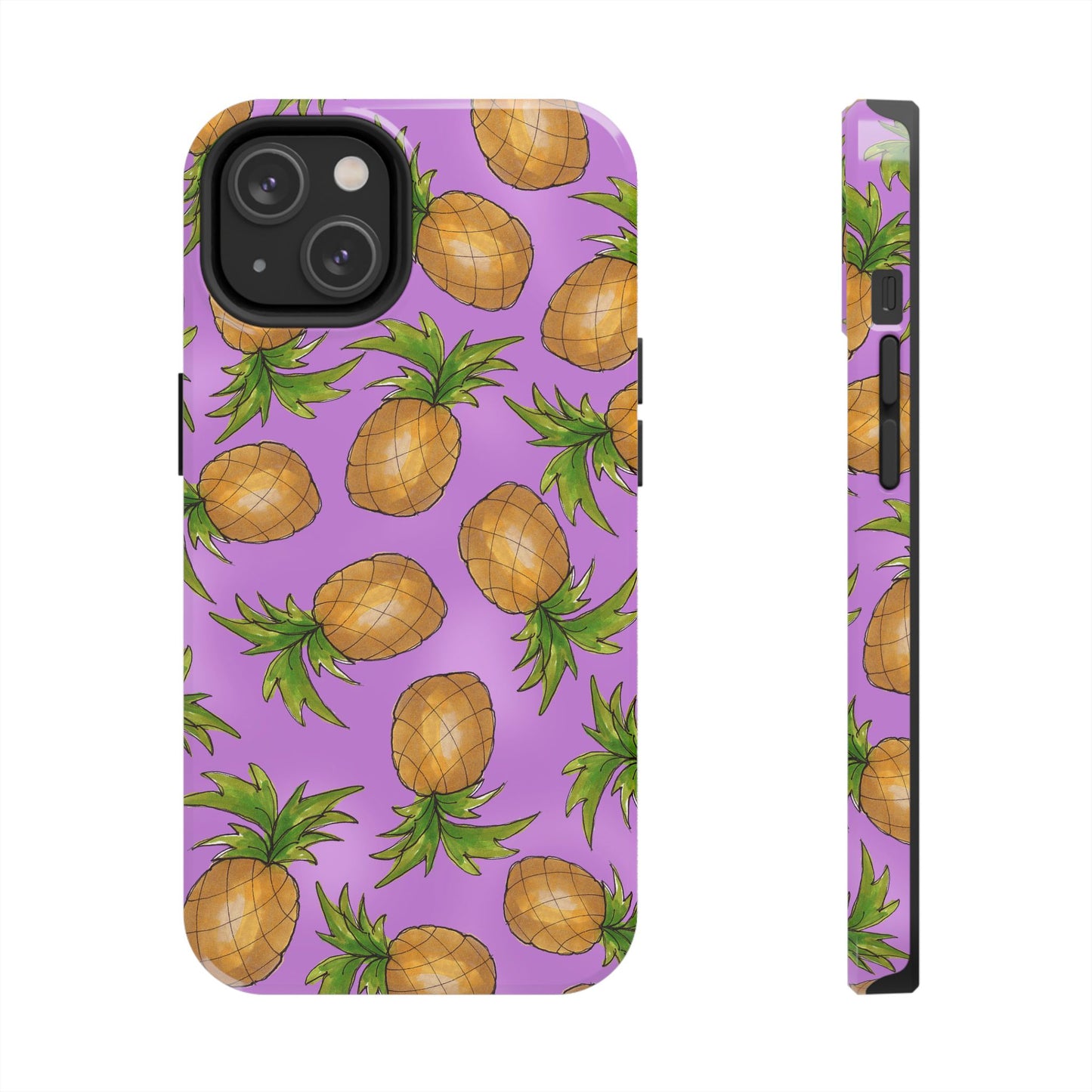 Pineapple Toss Lilac Phone Case