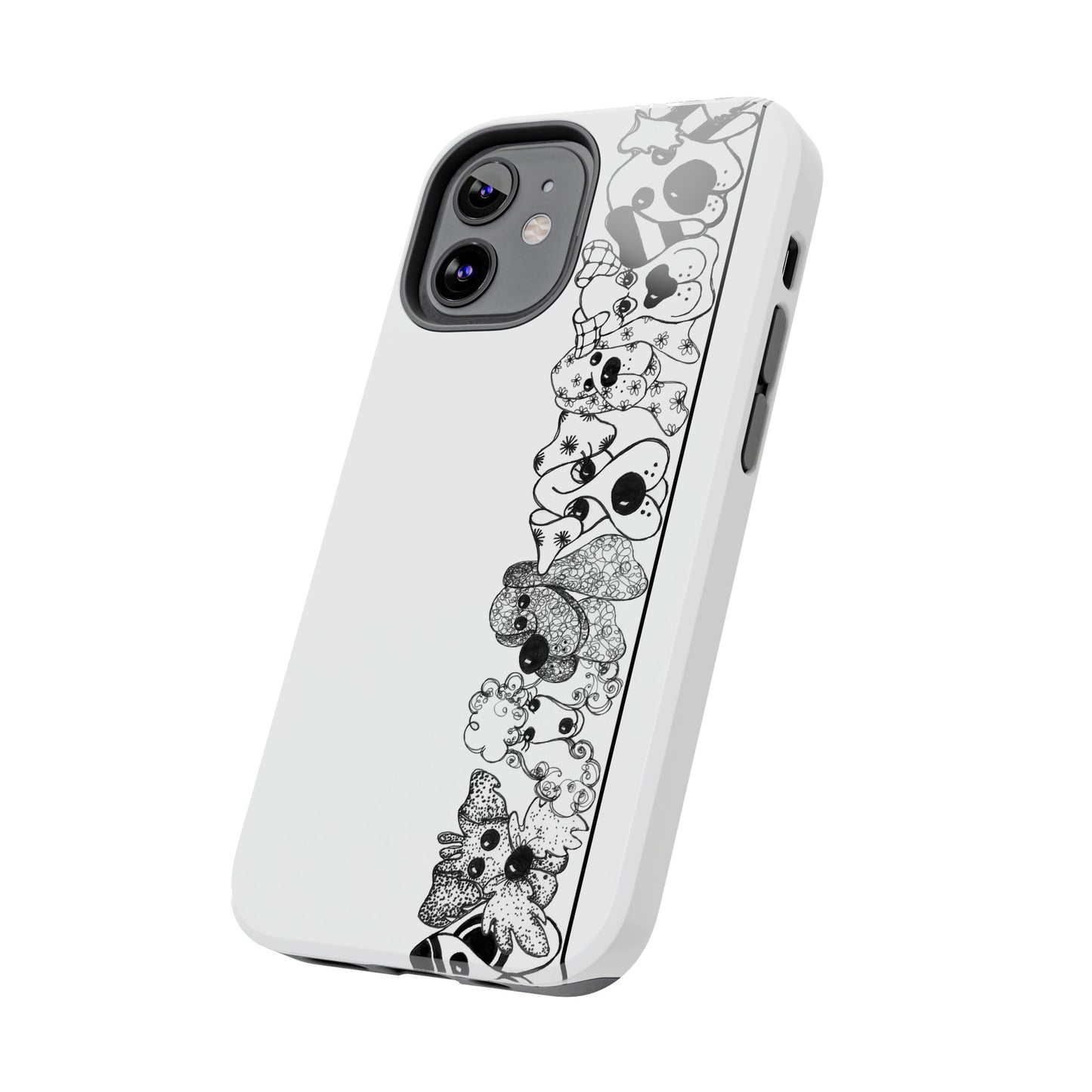 Doggie Dear Border Phone Case