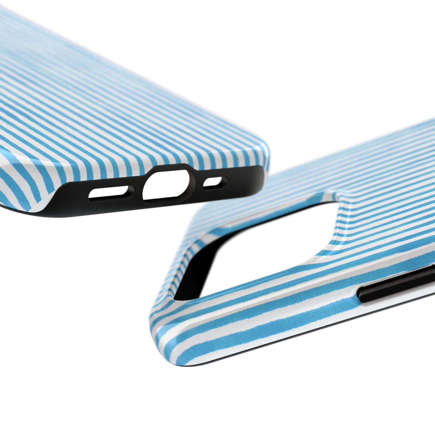 Lazy Stripe Turquoise Phone Case