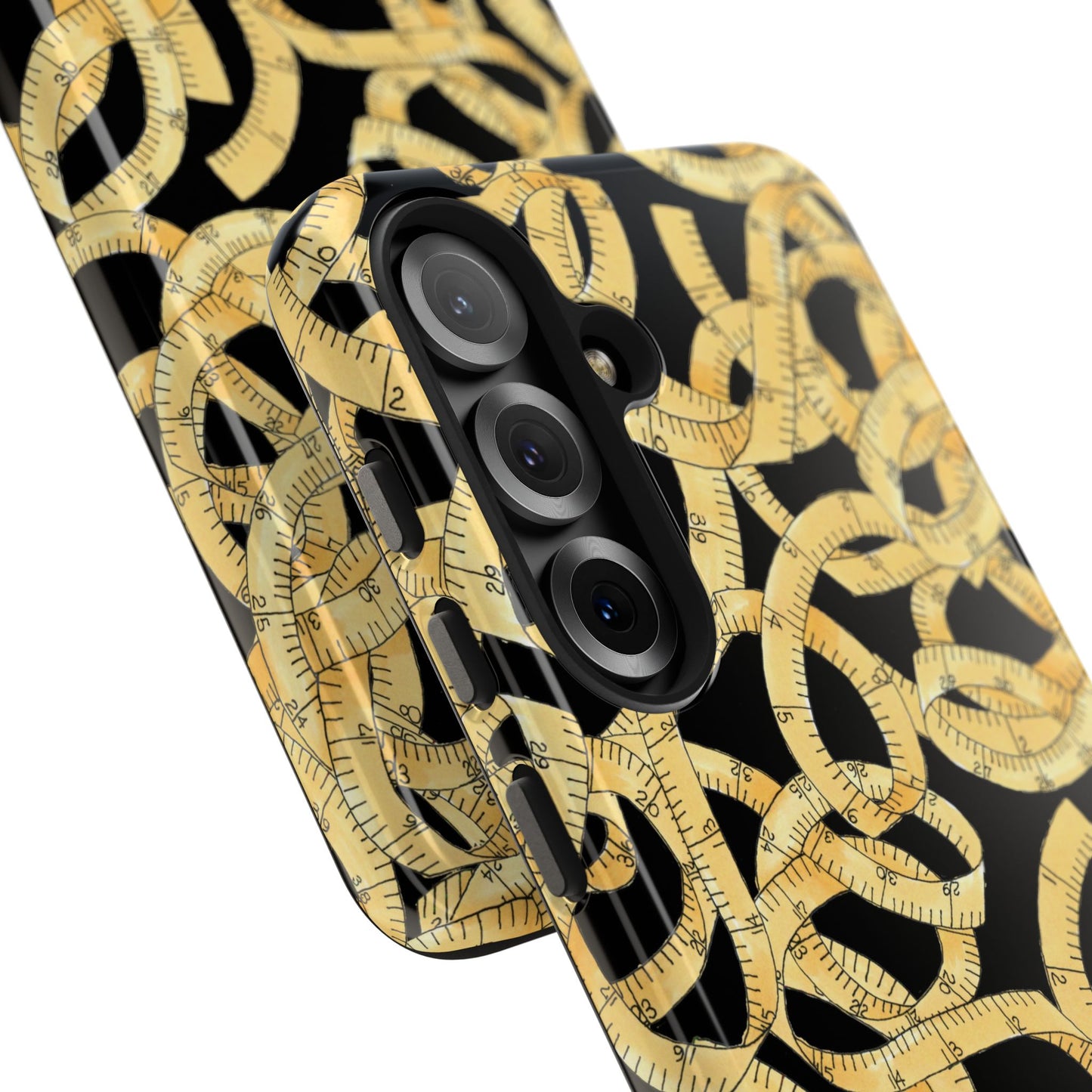 Tape Tangle Black Phone Case