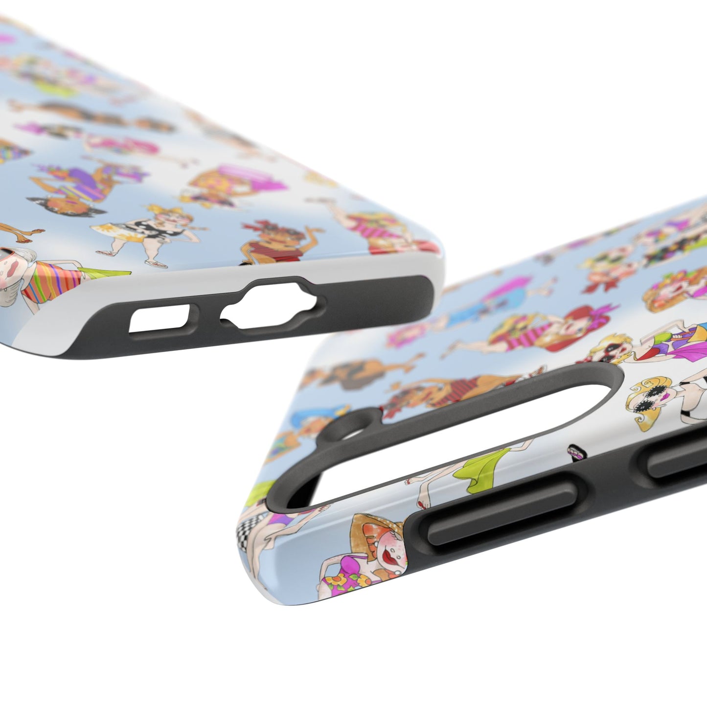 Tossed Beauties Blue Sky Phone Case