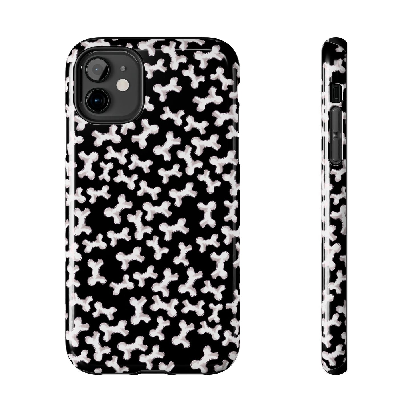 Bones a Lot Black Phone Case