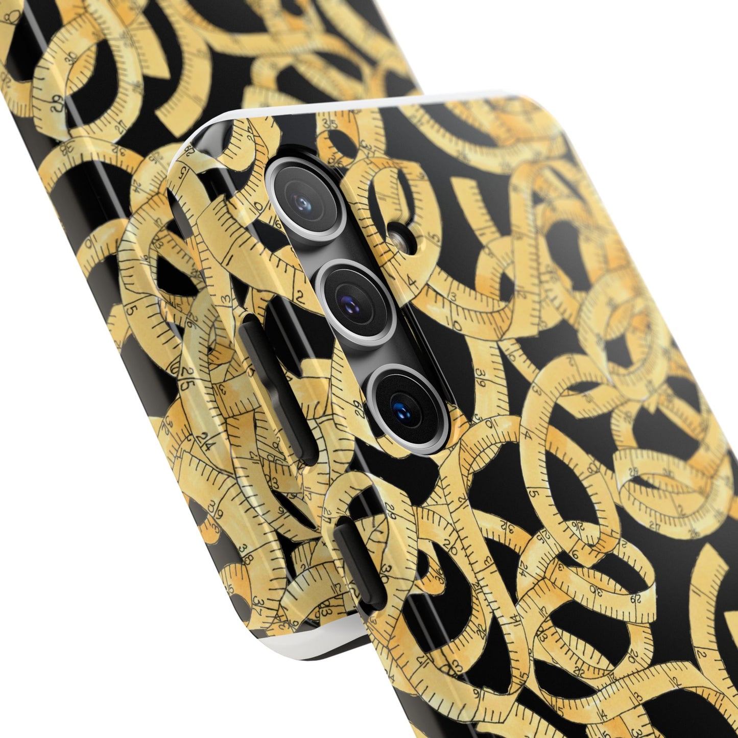 Tape Tangle Black Phone Case
