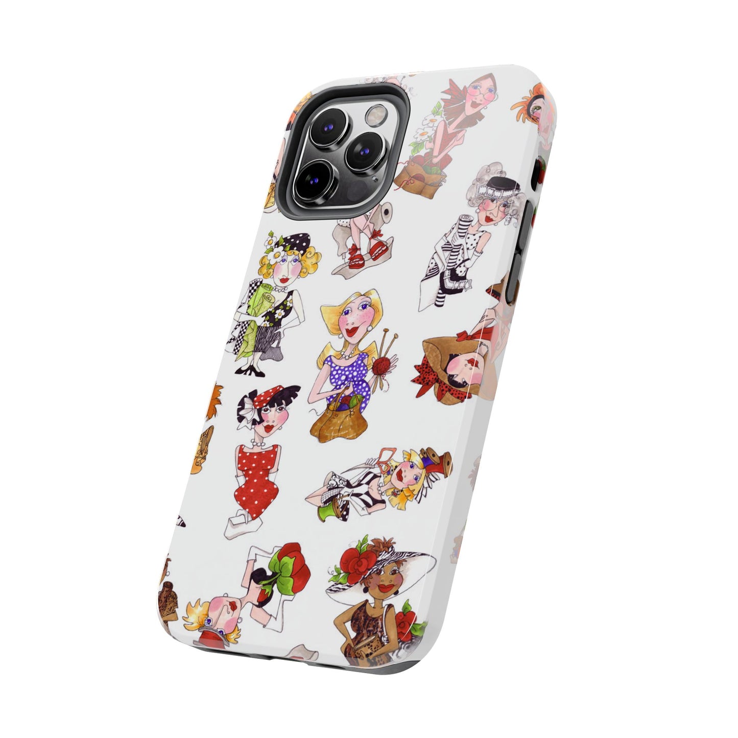 Creative Toss White Phone Case
