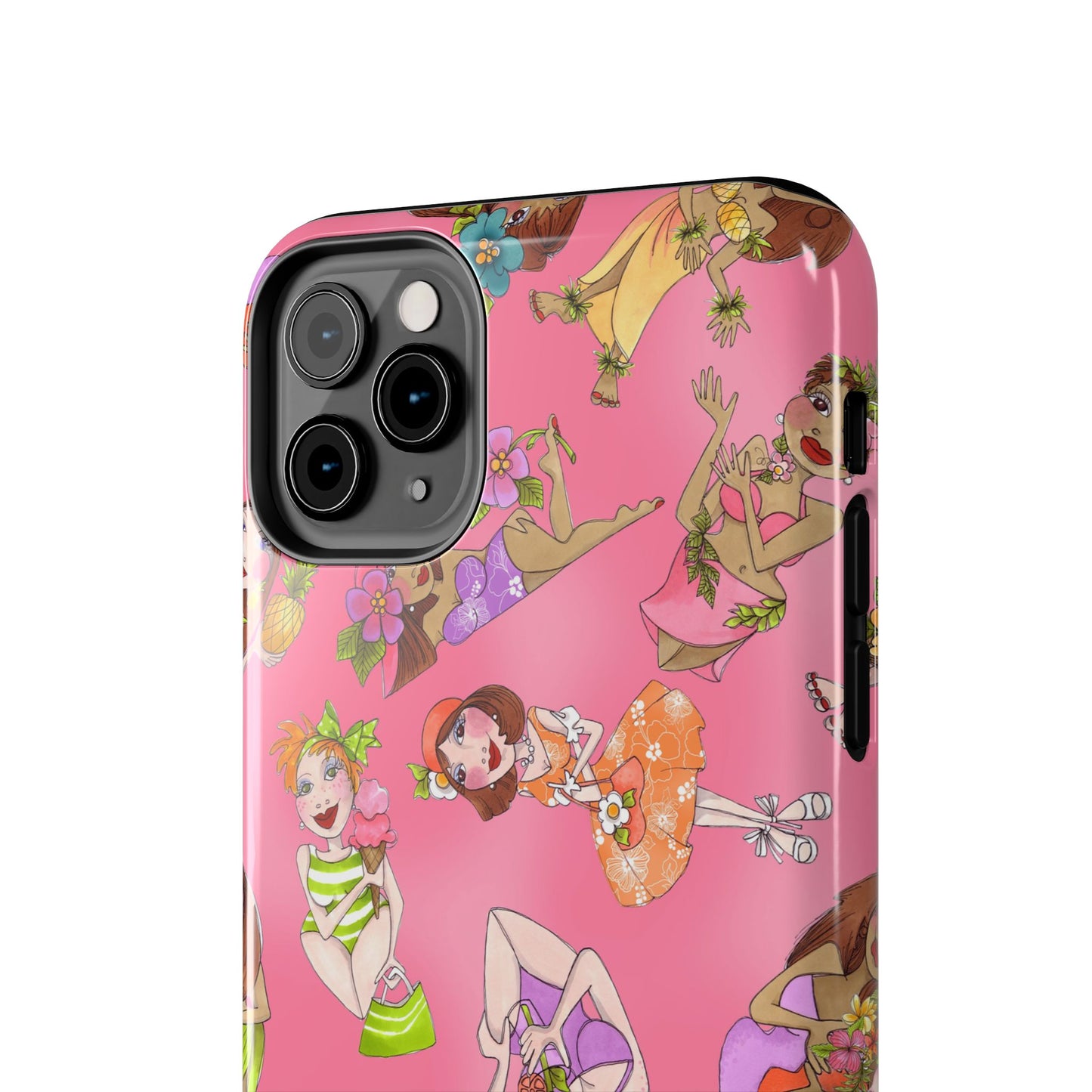 Island Toss Pink Phone Case