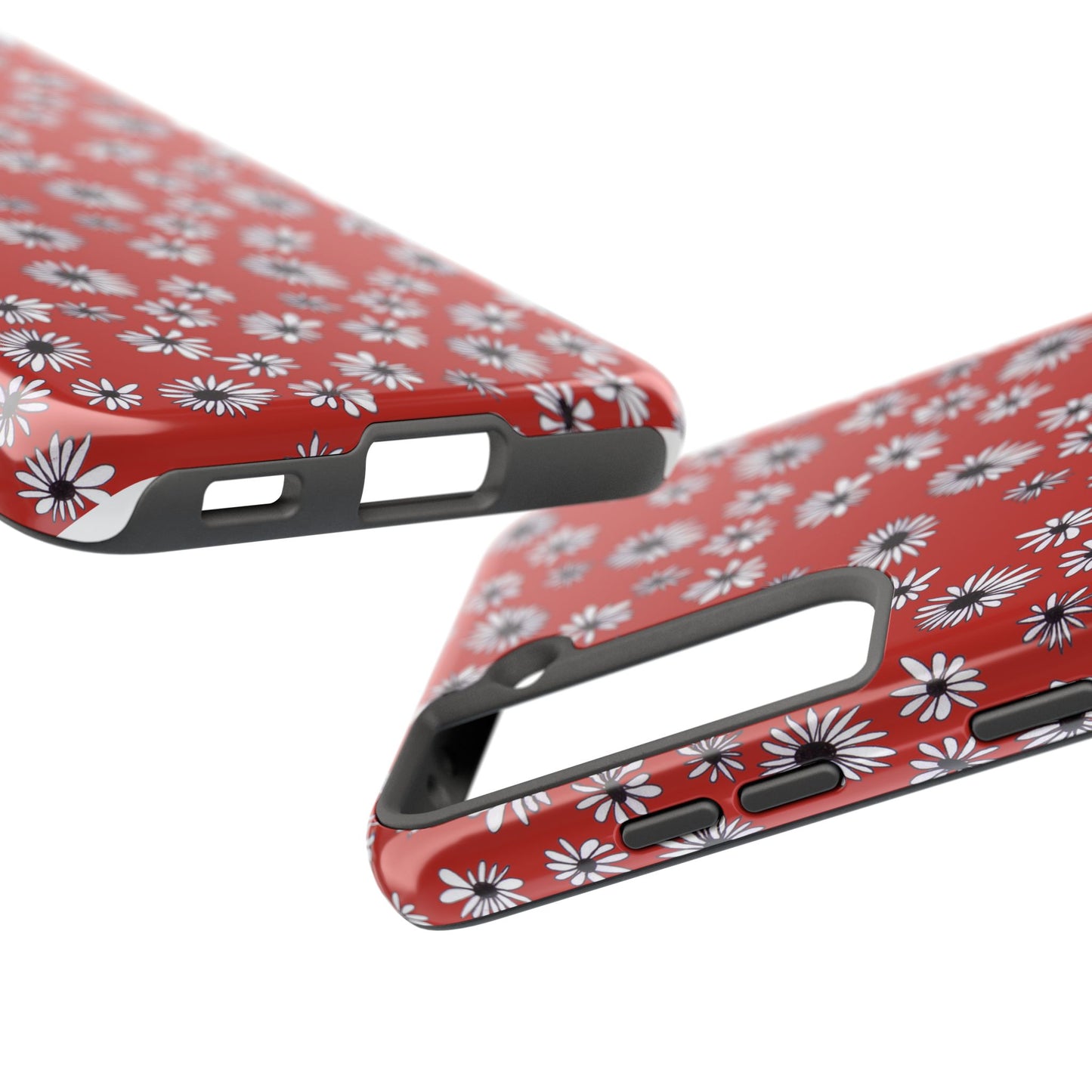 Random Daisy Red / White Phone Case