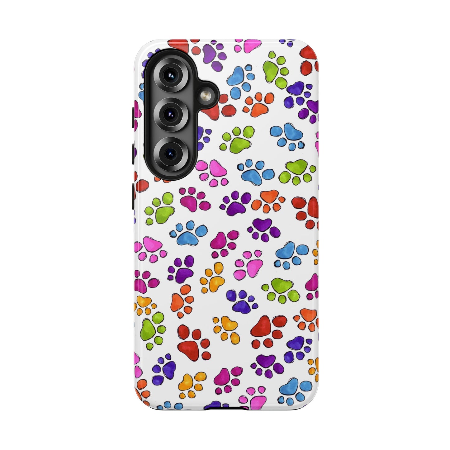 Fancy Paws White Phone Case