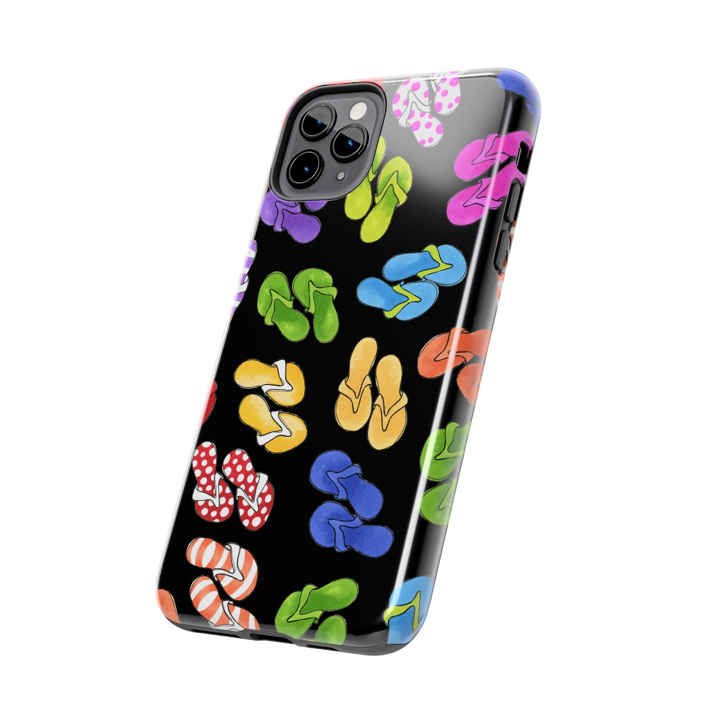 Fun Flops Black Phone Case