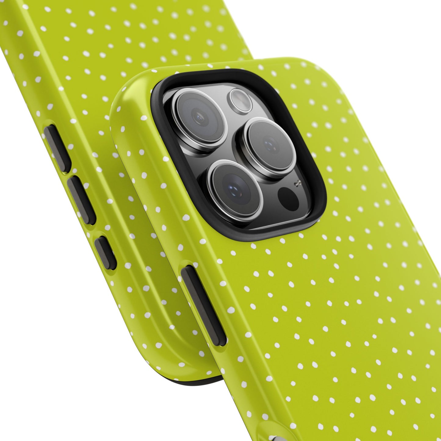 Dinky Dots Lime / White Phone Case