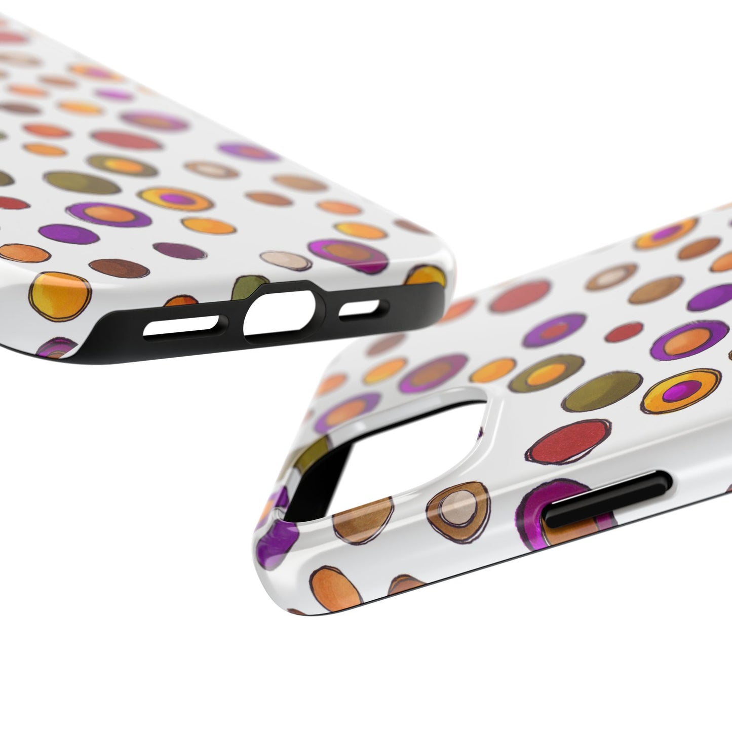 Sesame Dot White Phone Case