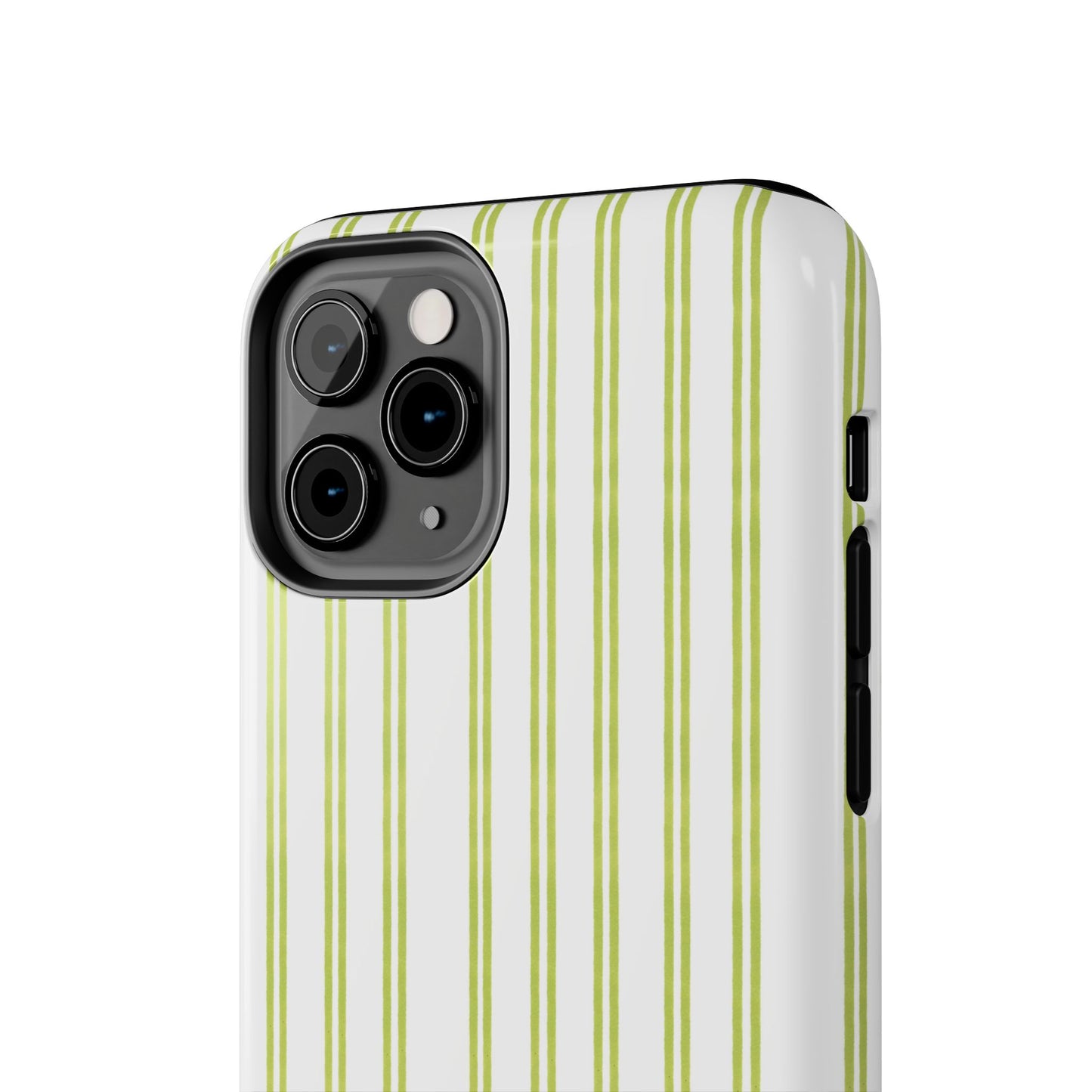 Green Double Stripe Phone Case