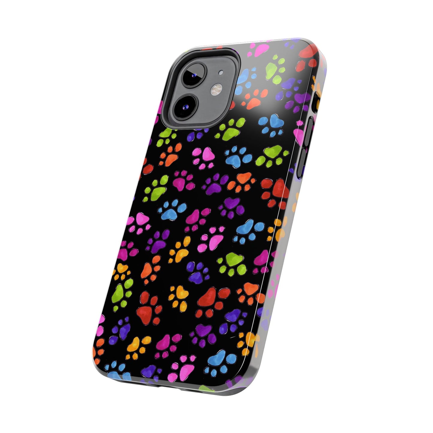 Fancy Paws Black Phone Case