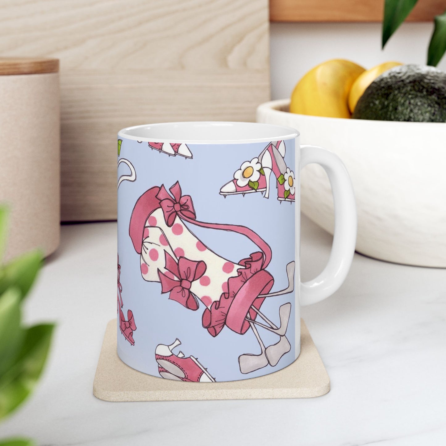 Bags & Shoes Blue Cup