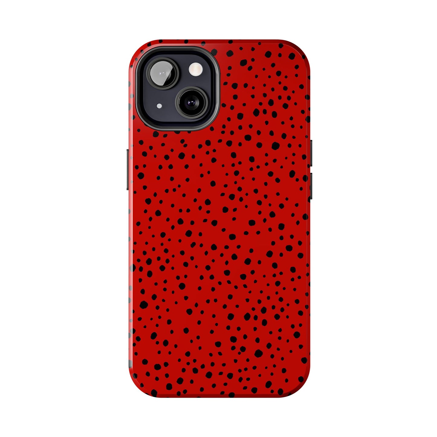 Pepper Dots Red / Black Phone Case