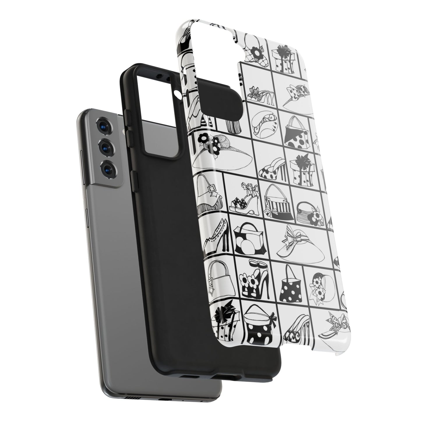 Her Shelves White Phone Case