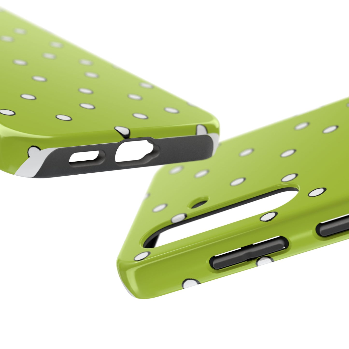 Lime Dots Phone Case