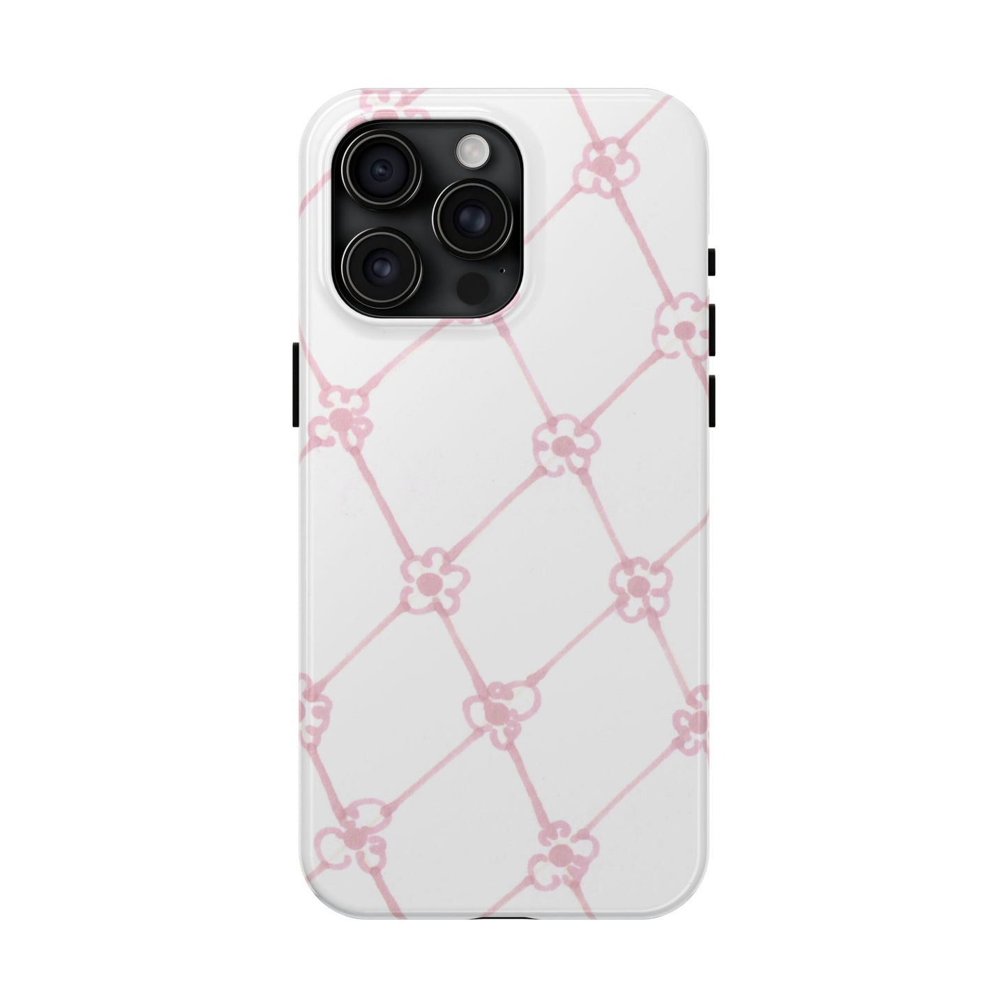 Flower Model Scroll Phone Case