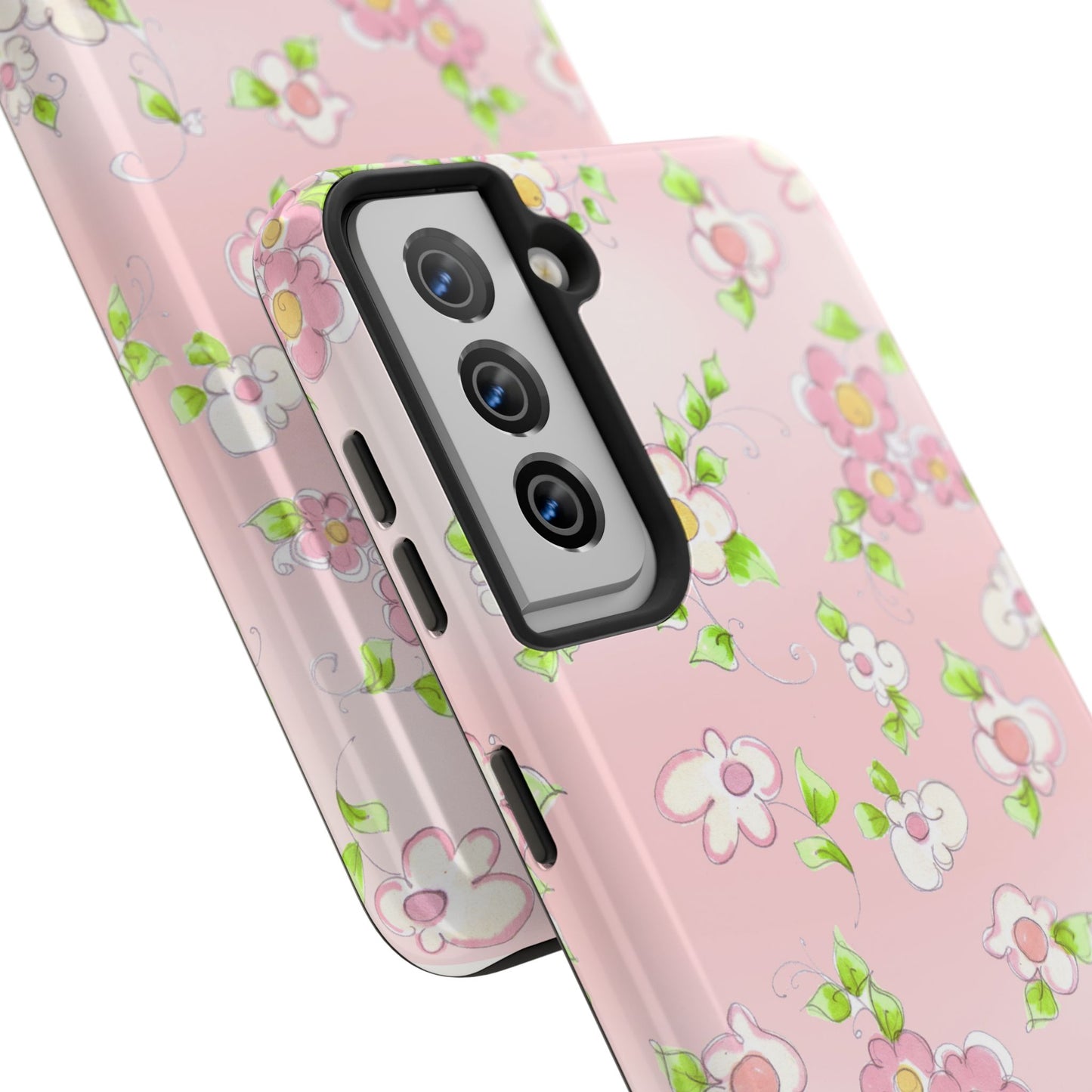 Precious Posies Pink Phone Case
