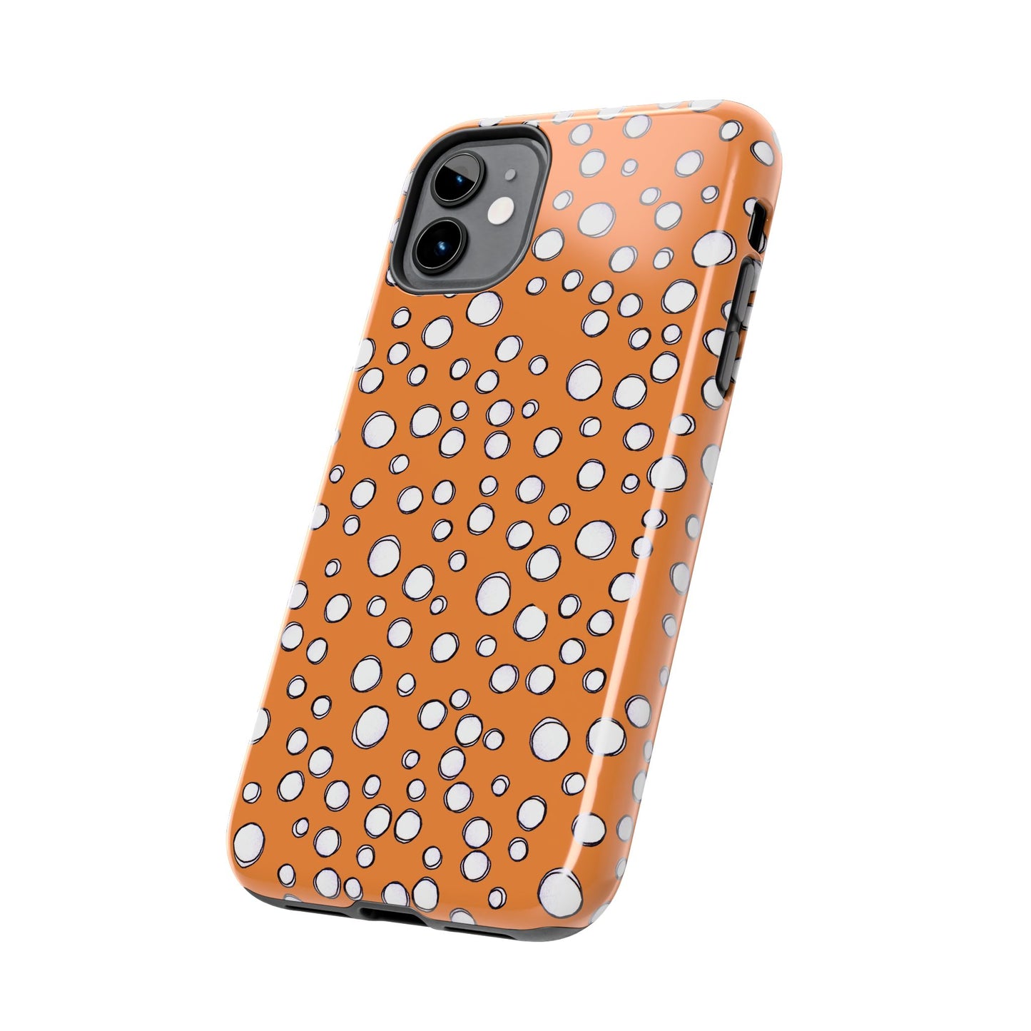 Pot Dots Orange Phone Case