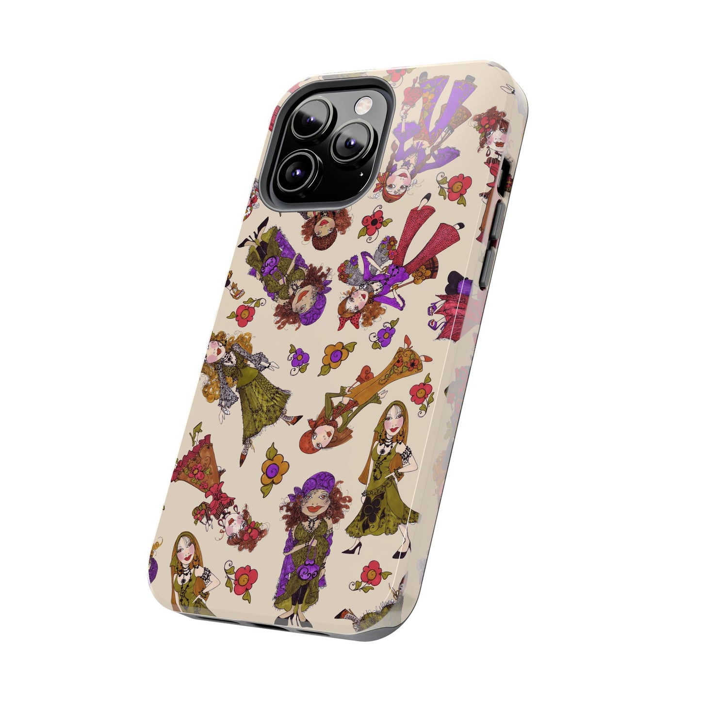 Tossed Gypsies Muslin Phone Case