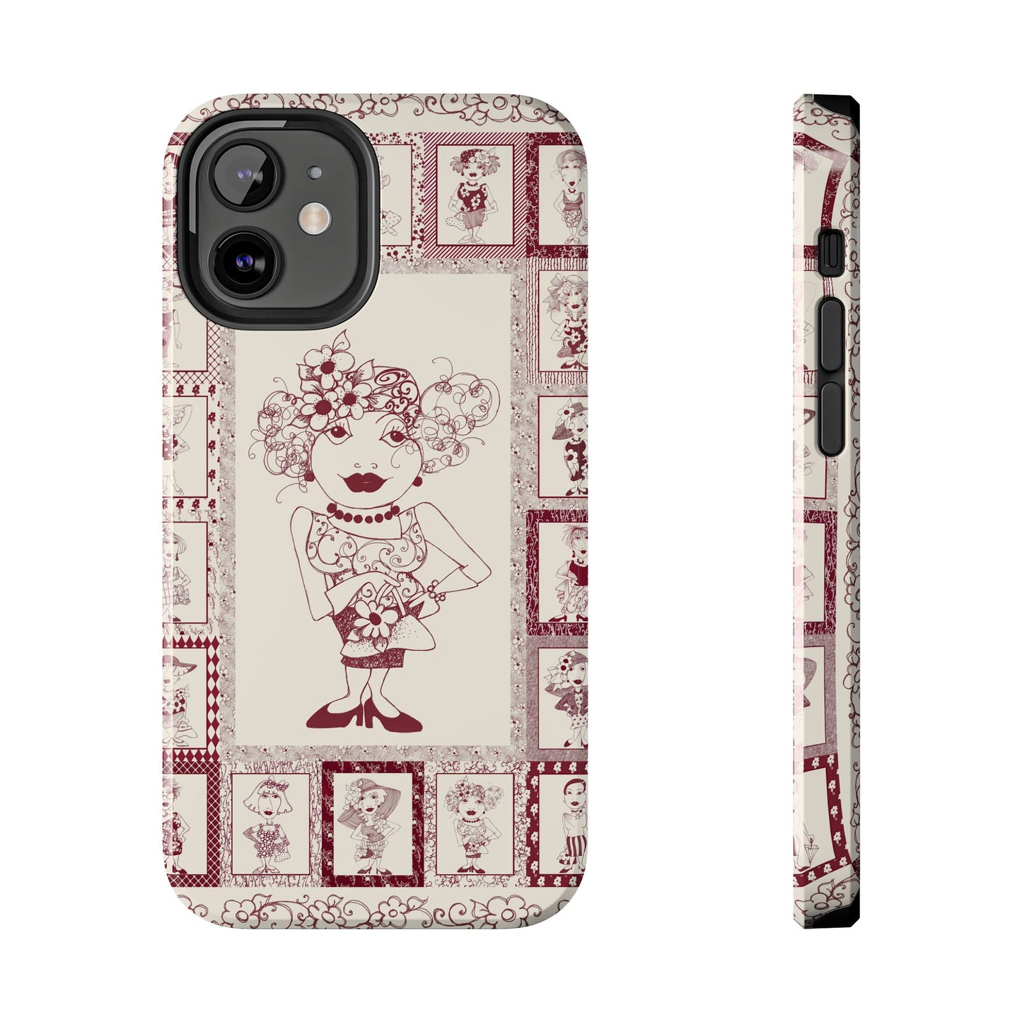 Redheads Portrait Phone Case