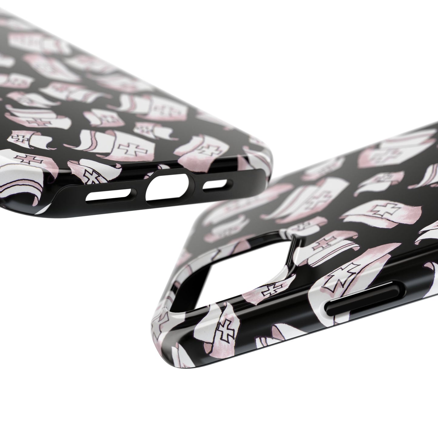 Happy Hats Black Phone Case