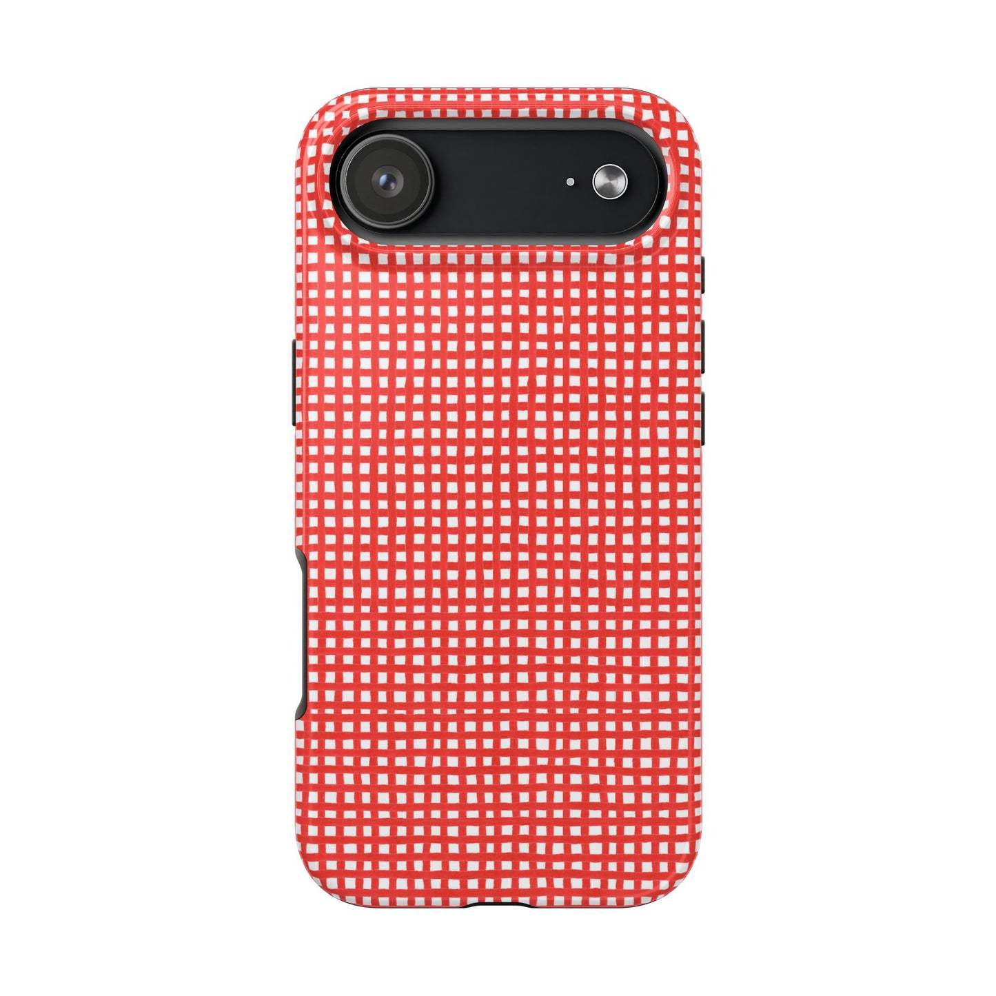 Chipper Check Red Phone Case