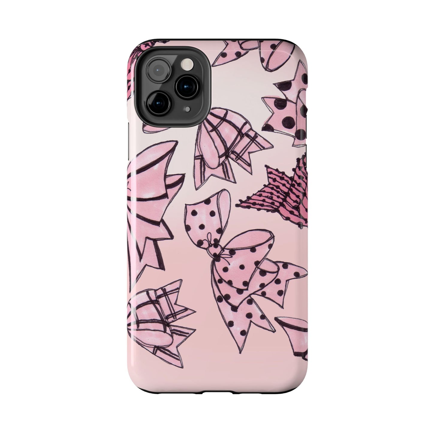 Cat Bows Pink Phone Case