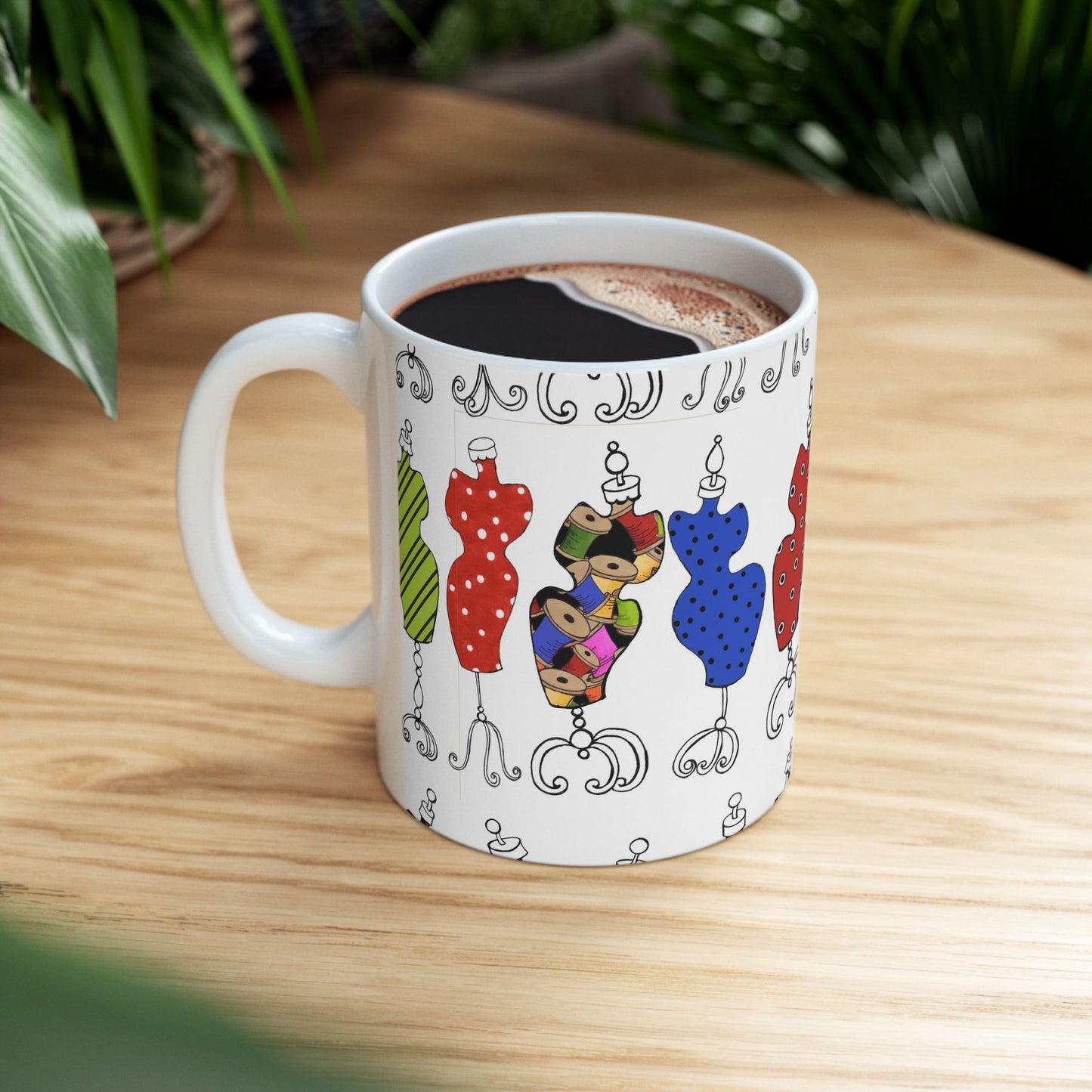 Go Figure White Cup