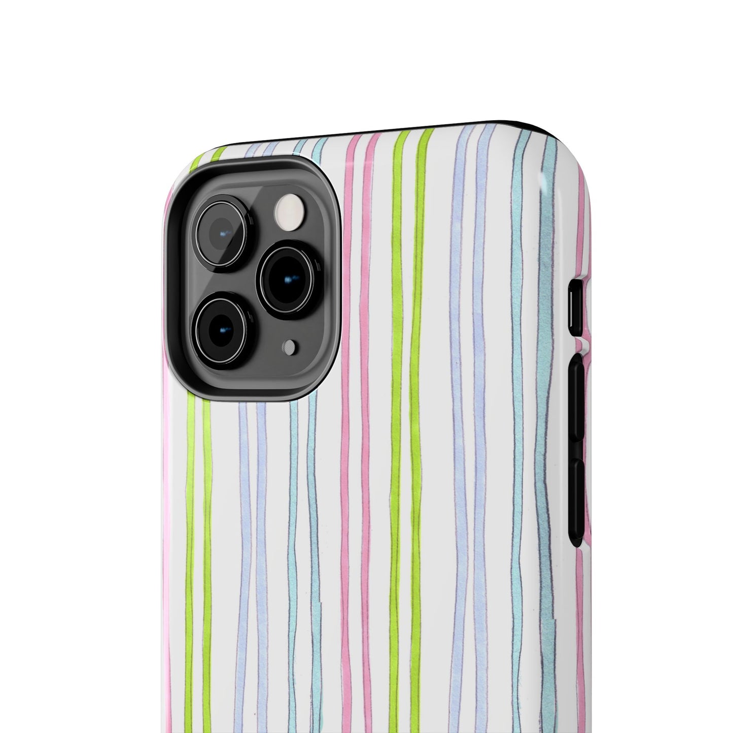 Belle Stripe White Phone Case