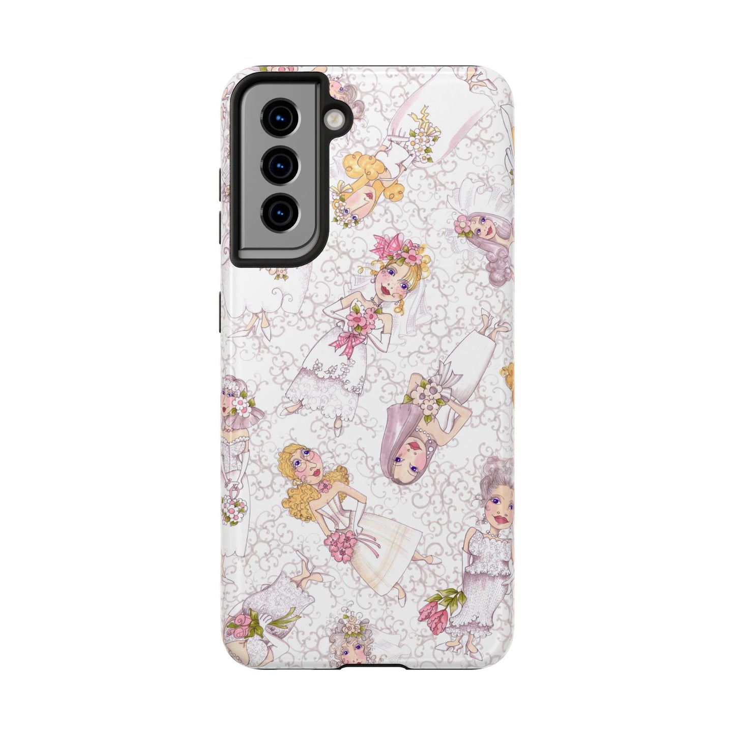 Bridal Scroll Phone Case