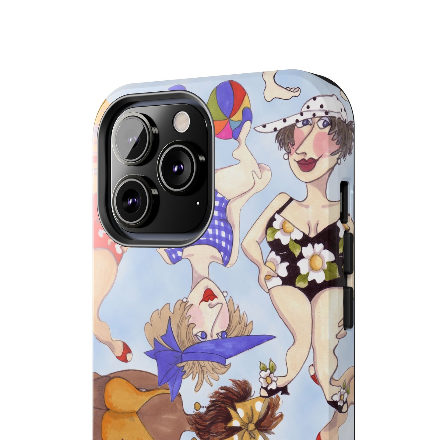 Bathing Beauties Blue Sky Phone Case