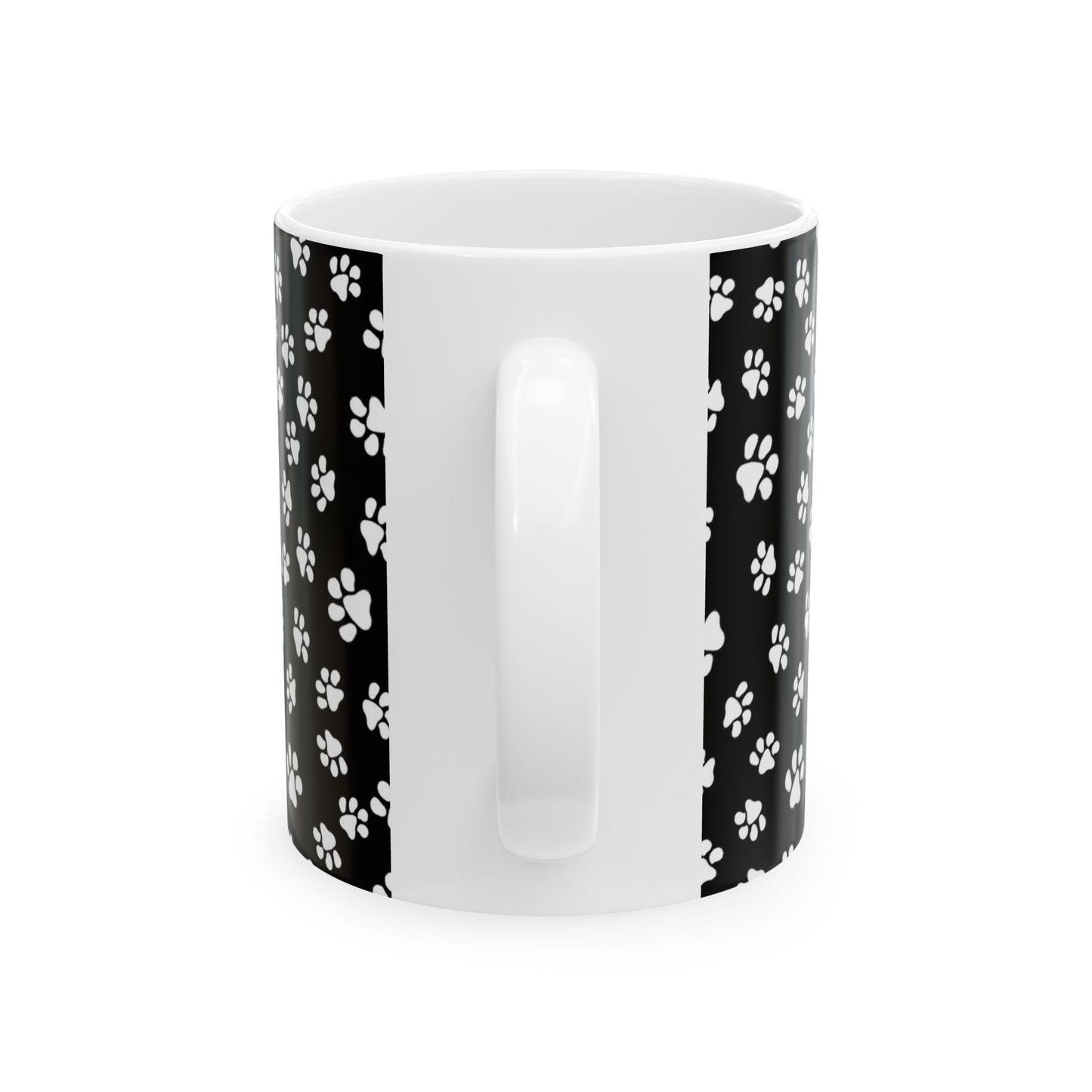 Little Paws Black / White Cup