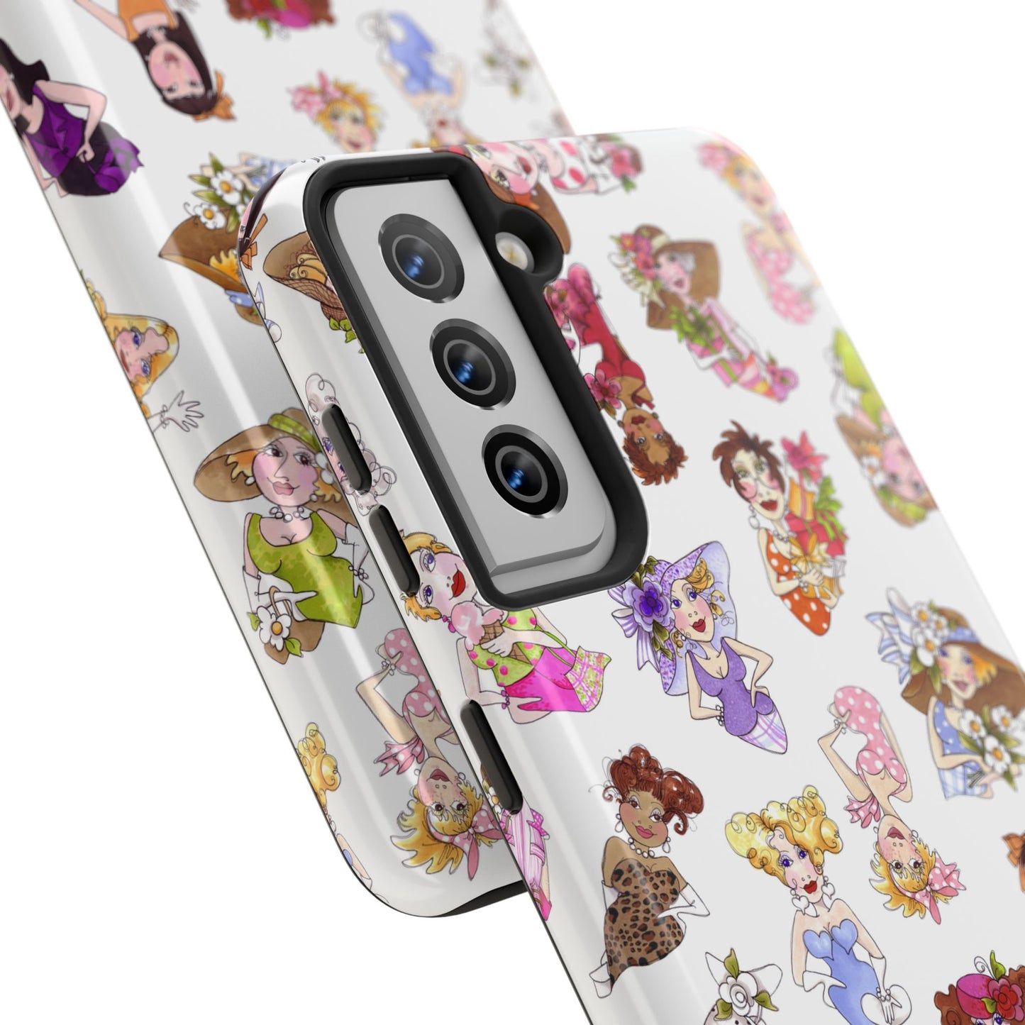 Fast Women Tossed White Phone Case