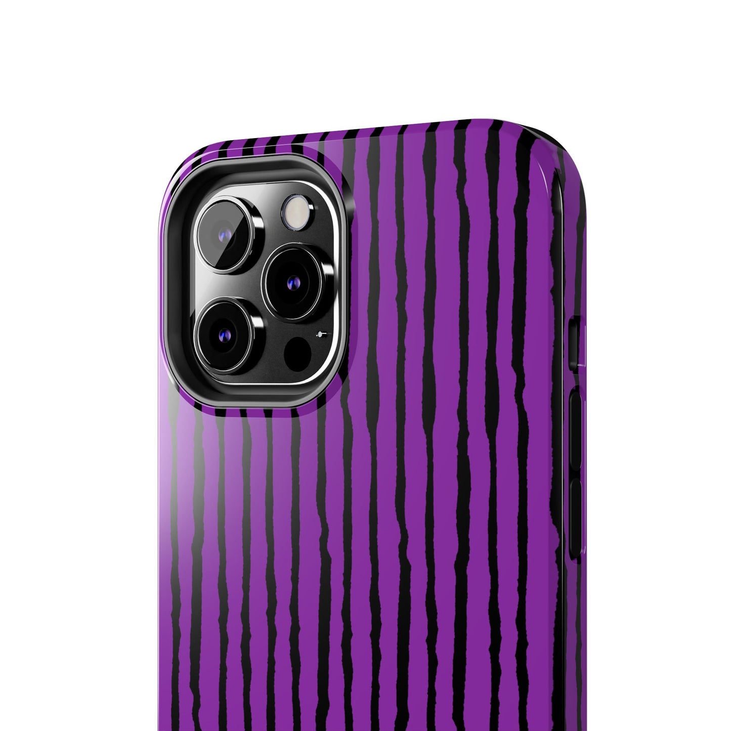 Sorta Stripe Purple / Black Phone Case