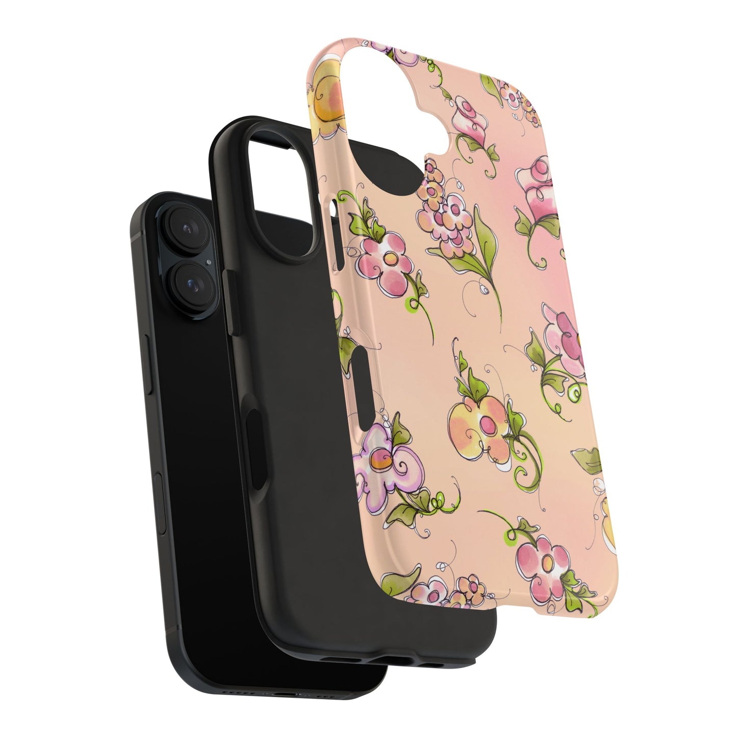 Flower Toss Sunrise Phone Case