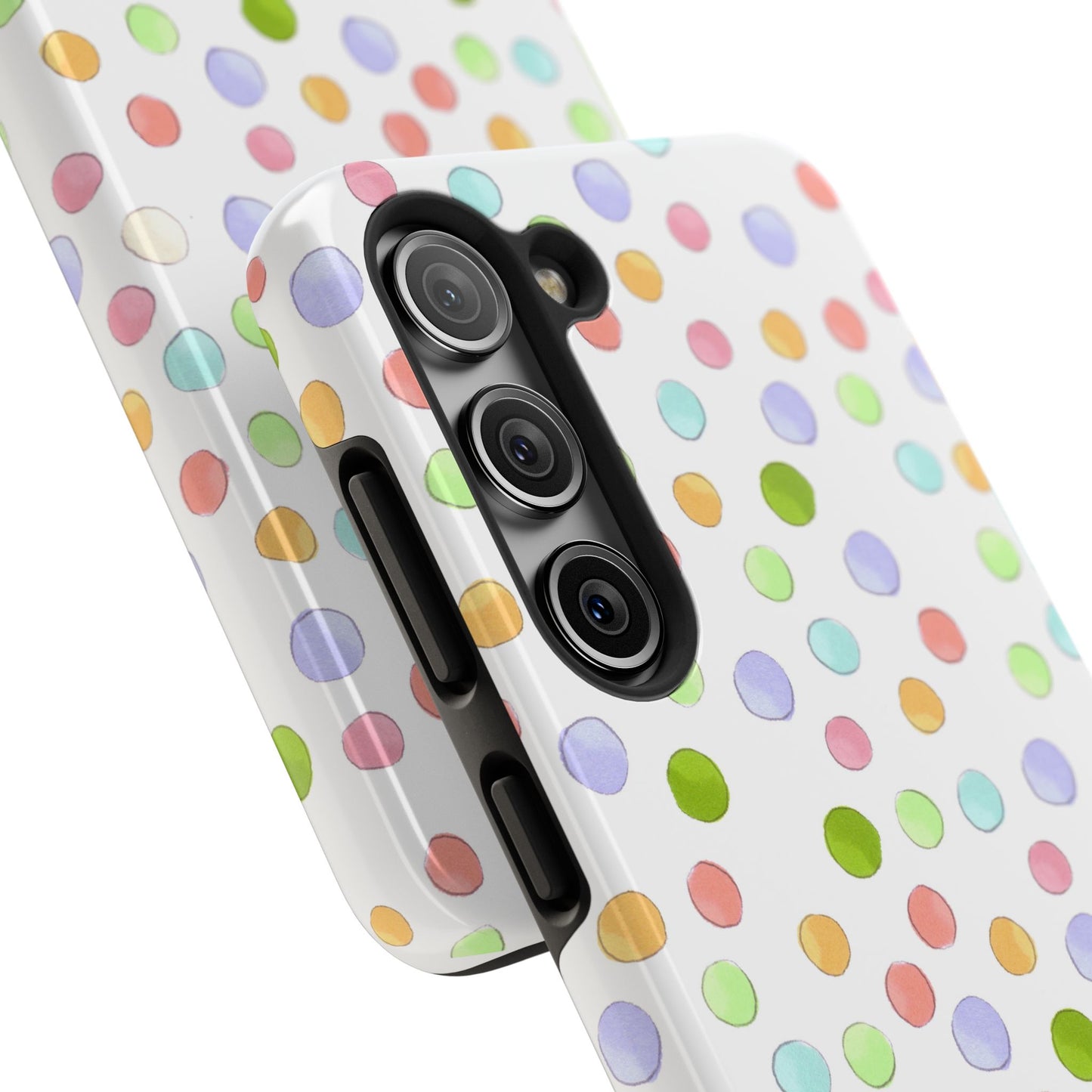 Happy Dots White Phone Case