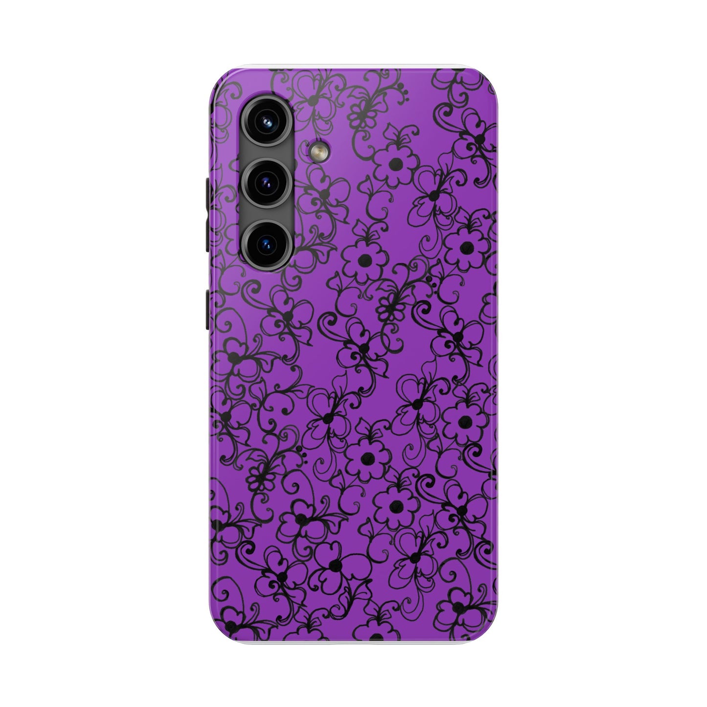 Daisy Jungle Purple Phone Case