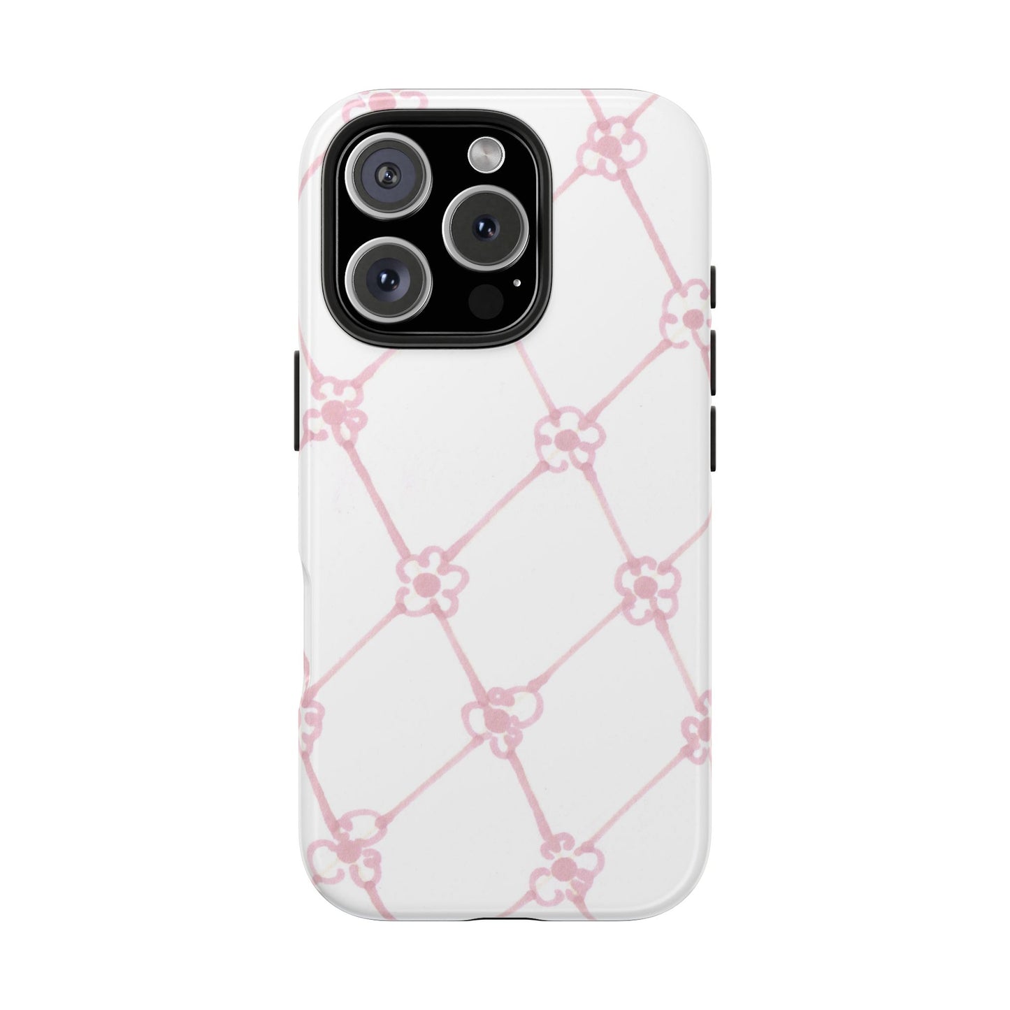 Flower Model Scroll Phone Case