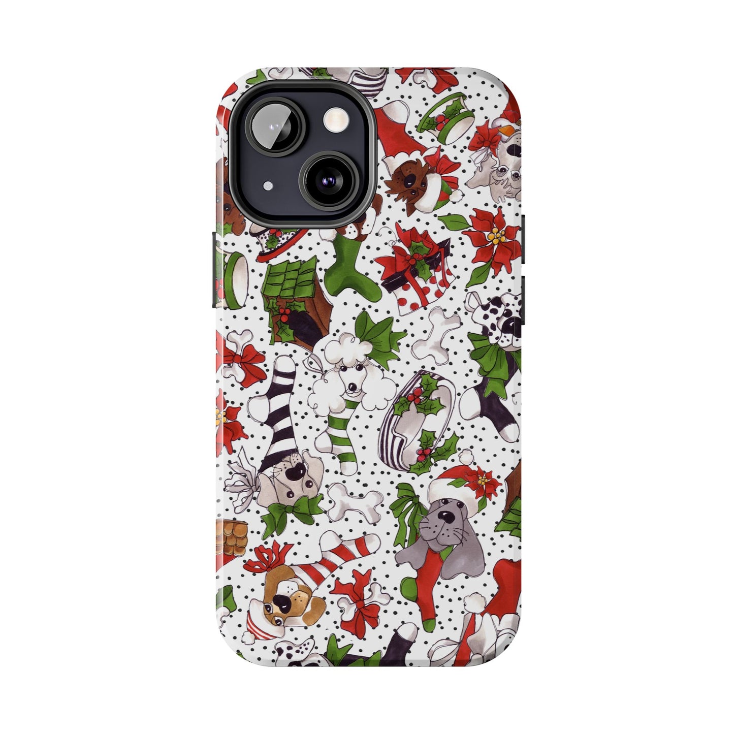 Holiday Fun Toss White Phone Case