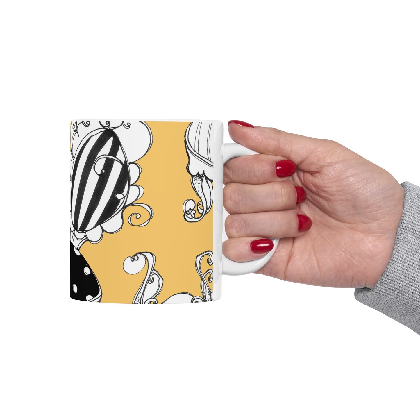 Bistro Chairs Yellow Cup