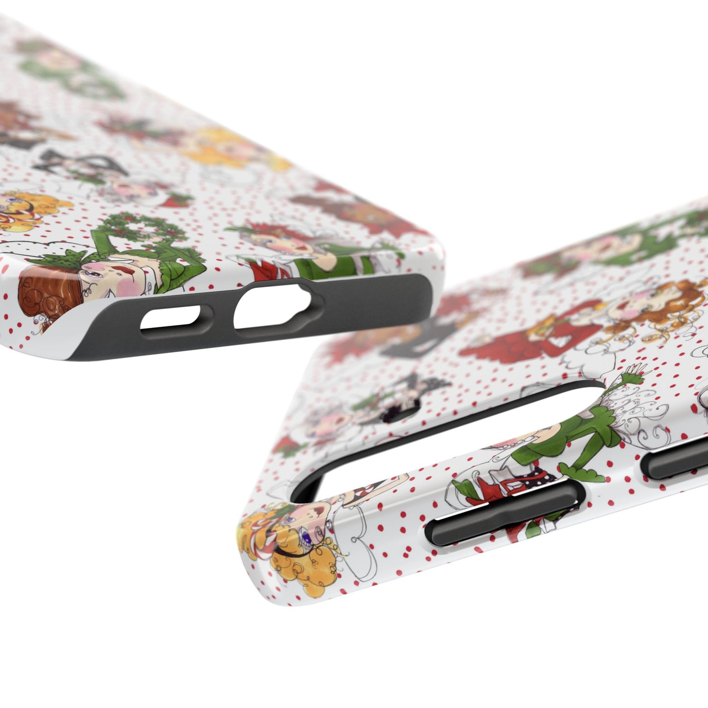 Fairy Toss White / Red Phone Case