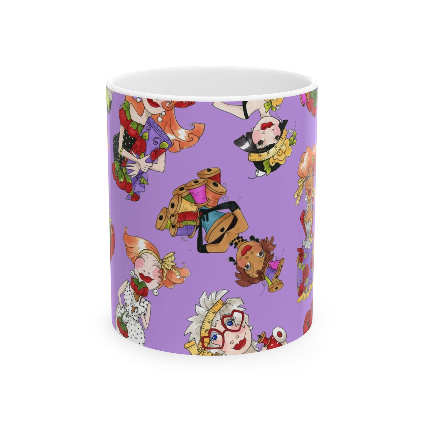 Curious Toss Purple Cup