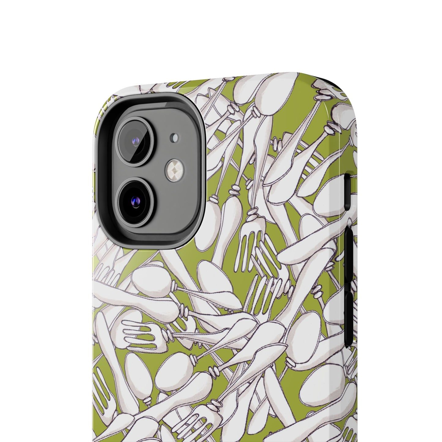 Silverware Wars Green Phone Case
