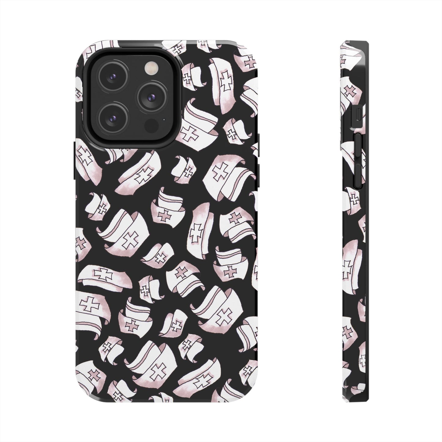 Happy Hats Black Phone Case