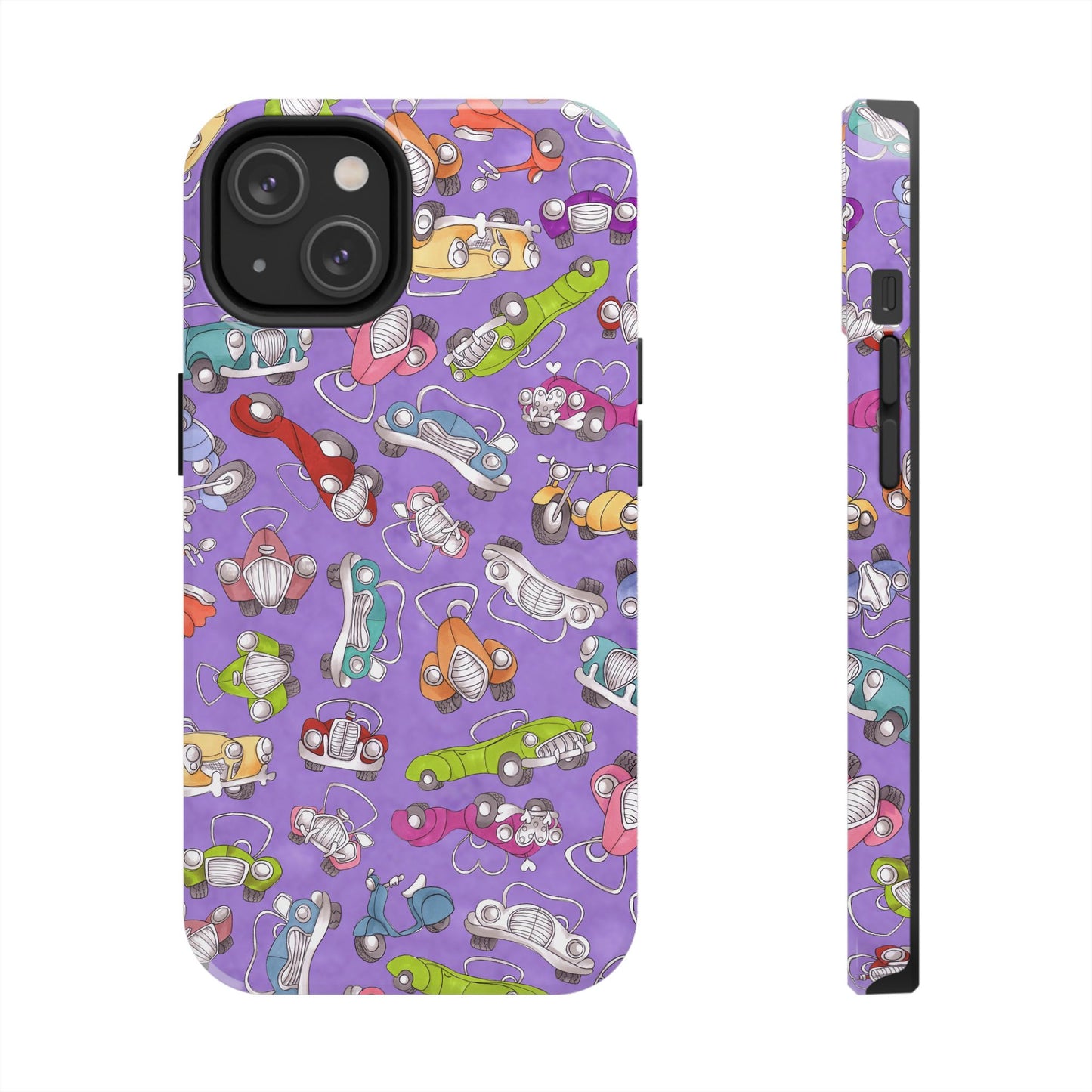 Pile Up Purple Phone Case