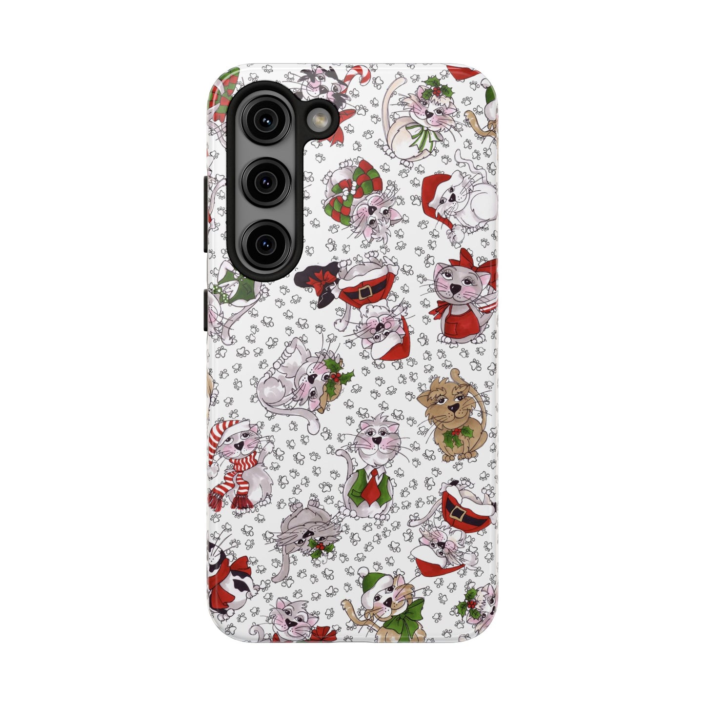 Kitty Blizzard White Phone Case