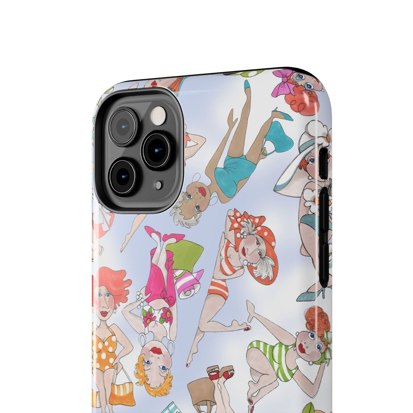Tossed Fashionistas Phone Case