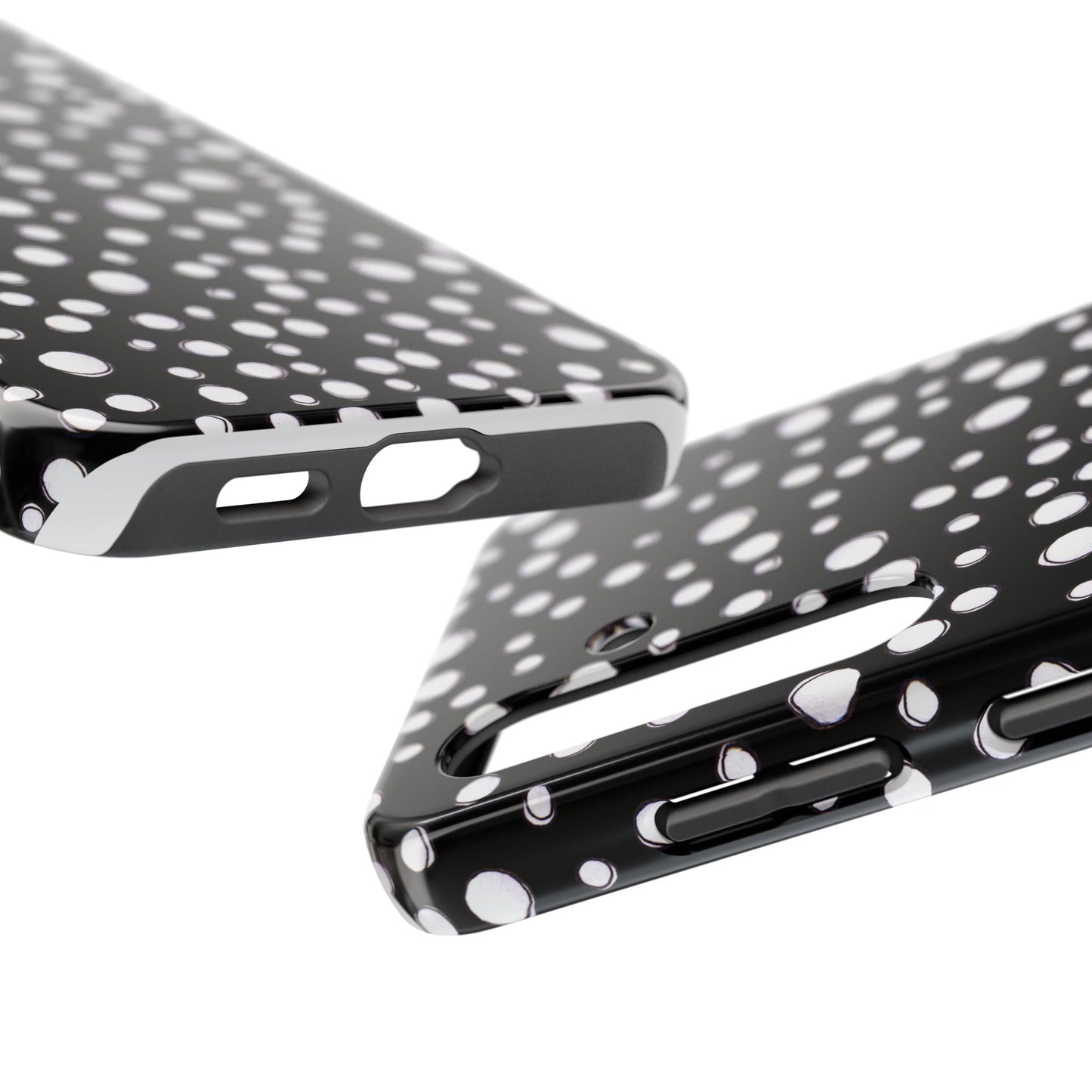 Pot Dots Black Phone Case