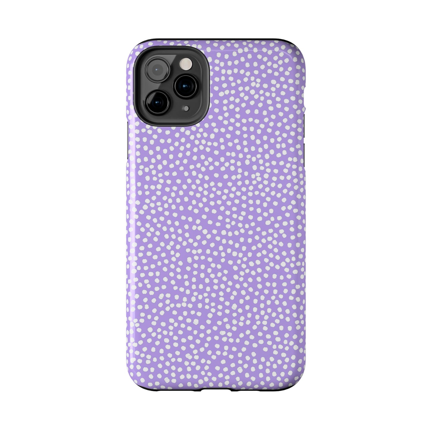 Bitty Dots Lilac / White Phone Case